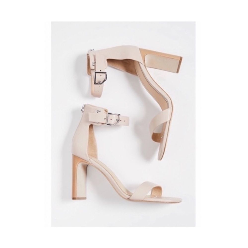 Rag & Bone Ellis Heels in Nude.